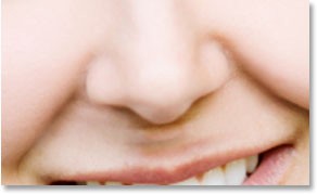 Коррекция носа в Фотошоп