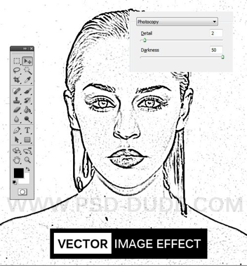 Как правильно открыть векторное изображение в Photoshop